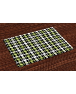 Ambesonne Abstract Place Mats Set of 4