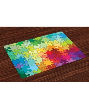 Ambesonne Abstract Place Mats Set of 4