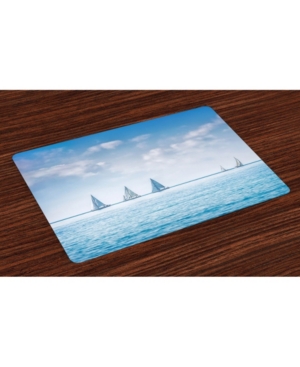 Ambesonne Ocean Place Mats Set of 4