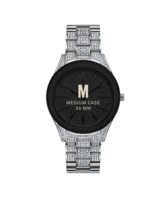 Women's Cristal Diamond (1/8 ct. t.w.) Watch in Stainless Steel Watch 38mm
