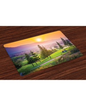 Ambesonne Nature Place Mats Set of 4
