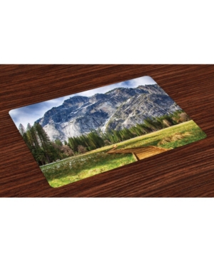 Ambesonne Yosemite Place Mats Set of 4