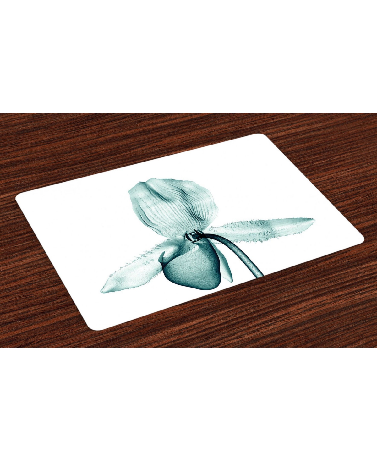 AMBESONNE FLOWER PLACE MATS, SET OF 4