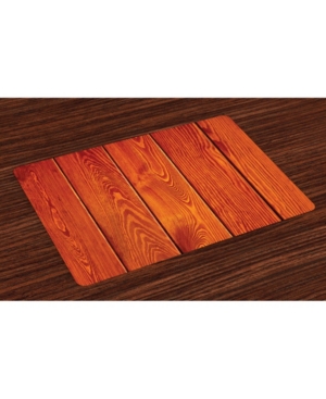 Ambesonne Place Mats Set of 4