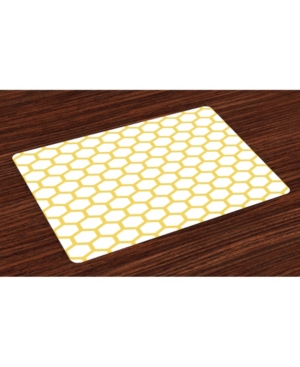 Ambesonne Place Mats Set of 4