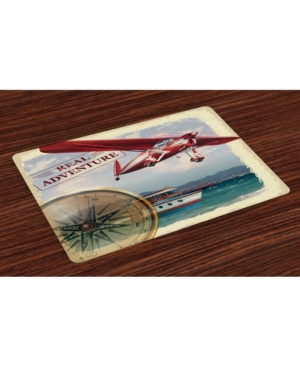 Ambesonne Adventure Place Mats Set of 4