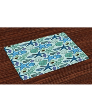 Ambesonne Starfish Place Mats Set of 4