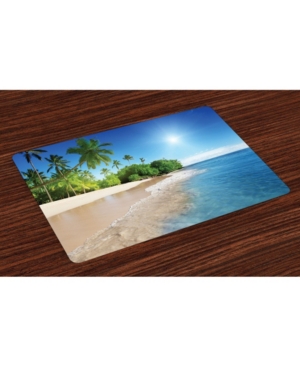 Ambesonne Place Mats Set of 4