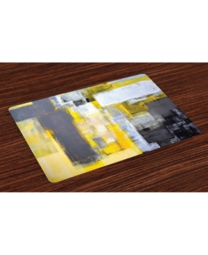 Ambesonne Place Mats Set of 4