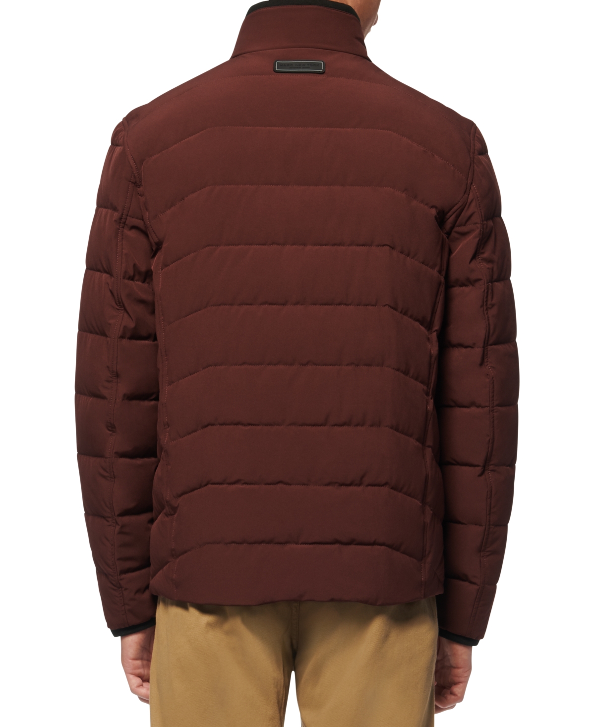 Marc New York Men's Carlisle Stretch Packable Moto Jacket