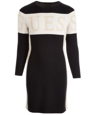 guess black dress macys