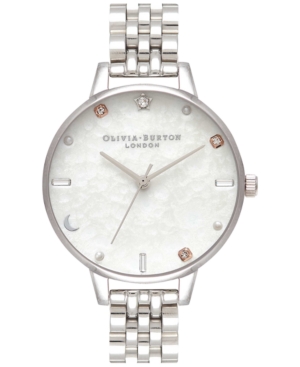 image of Olivia Burton Women-s Celestial Stainless Steel Bracelet Watch 34mm