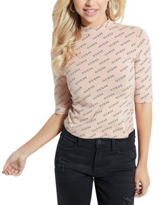 guess women's tops macys