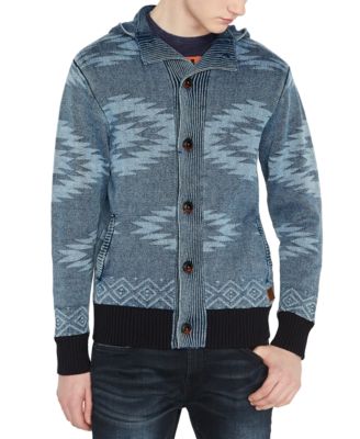 Buffalo David Bitton - Men's William Aztec Cardigan