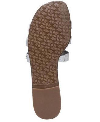 Bay Slip-On Flat Leather Casual Sandals