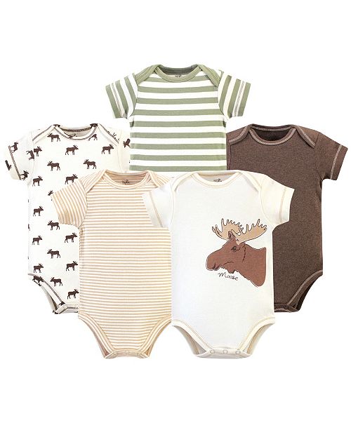 Touched By Nature Baby Boy And Girl Organic Cotton Bodysuits 5