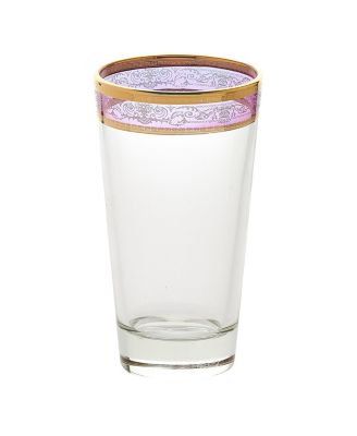 Melania Collection Multicolor Highball Glasses, Set of 6