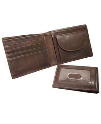 Men's Boulder Collection RFID Secure Wallet with Removable Passcase and Coin Pocket