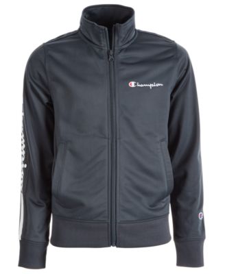 champion big logo track jacket