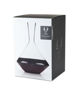 Angled Wine Decanter, 60 Oz