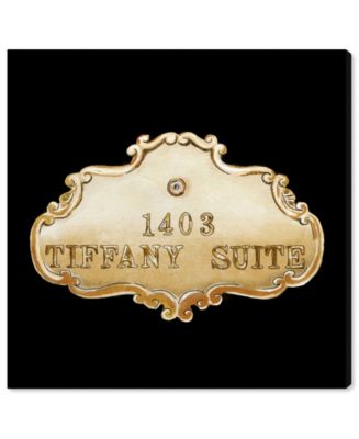 Oliver Gal 大型キャンバス Tiffany Suite 92×114 Oliver Gal Tiffany Suite Luxe Noir Canvas Art, 12