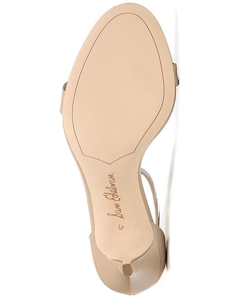 Sam Edelman Patti Heeled Dress Sandals Reviews Heels Pumps