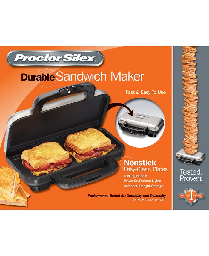 Hamilton Beach Proctor Silex Deluxe Sandwich Maker Macy's
