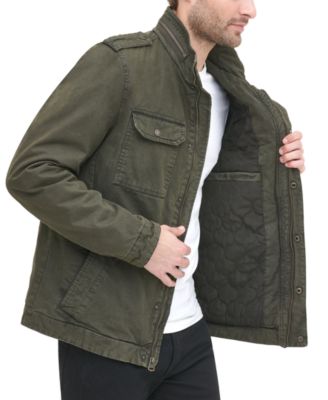 levi's olive jacket mens