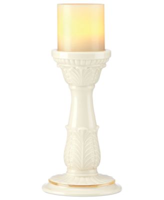 Lenox - Candle Holder, Illuminate Leaf Pillar
