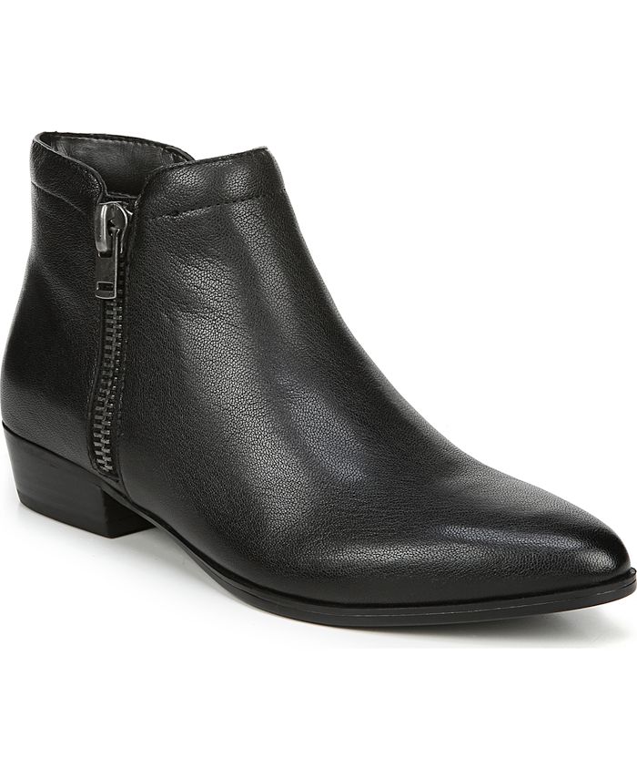 naturalizer laila leather wedge bootie