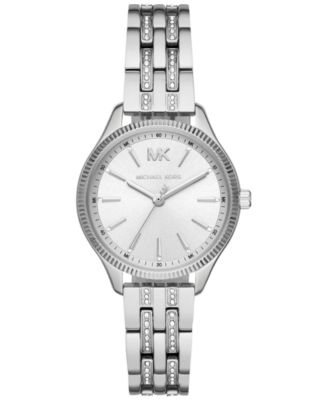 Michael Kors Women's Lexington Stainless Steel Bracelet Watch 36mm - Macy's