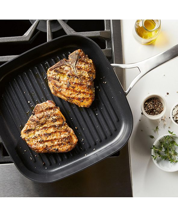 Anolon Allure HardAnodized Nonstick 11" Deep Square Grill Pan