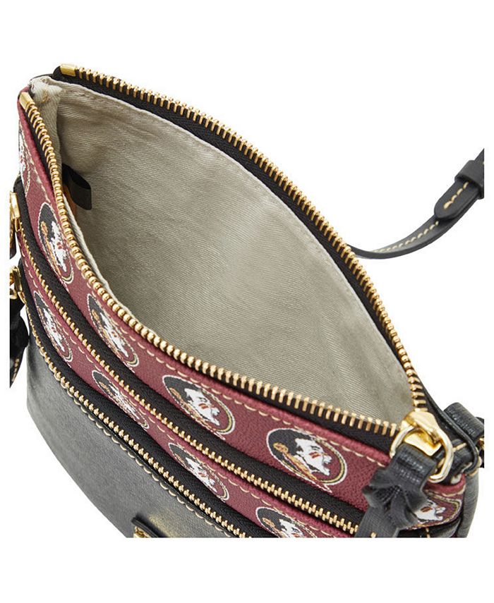 Dooney & Bourke Florida State Seminoles Saffiano Triple Zip Crossbody