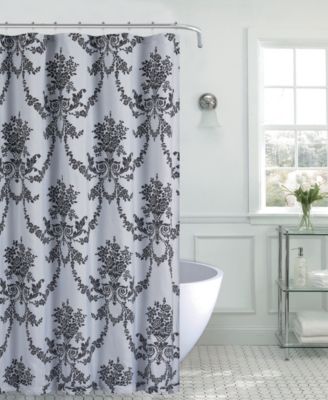 Spa 251 - Jolin Floral Fabric Shower Curtain