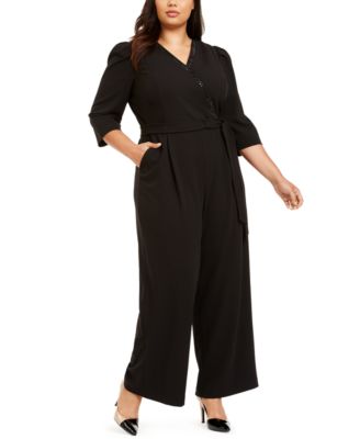calvin klein plus size jumpsuits