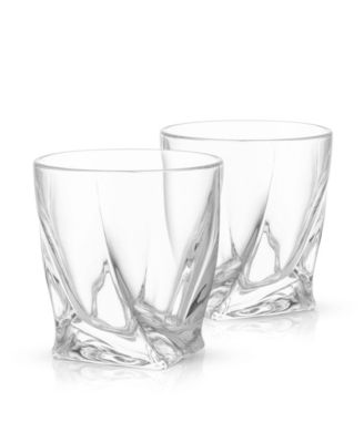 Atlas Old Fashioned Whiskey Glasses Set of 2