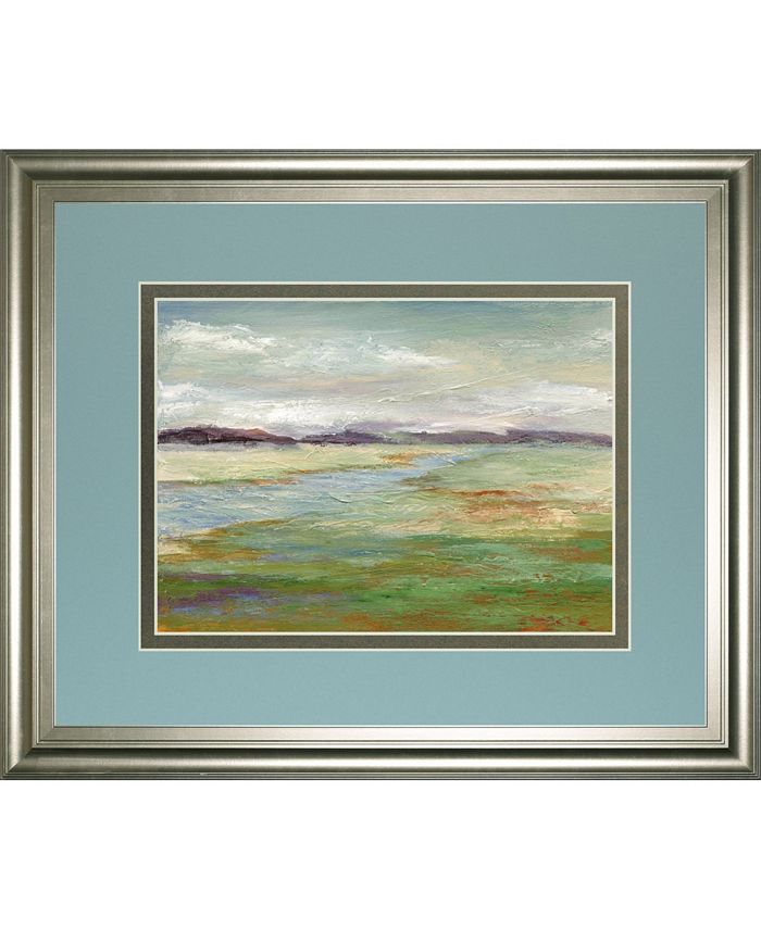 Classy Art Meadow Stream II by Nan Framed Print Wall Art, 34" x 40" Macy's