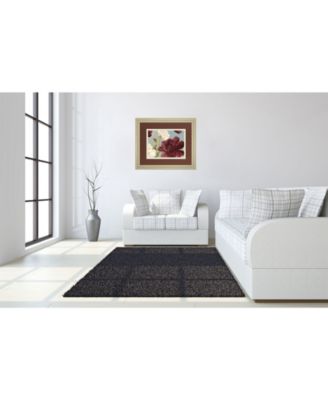 Deep Peonies II by Asia Jensen Framed Print Wall Art, 34" x 40"