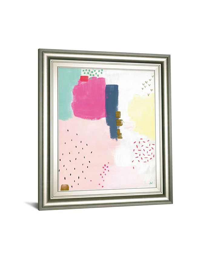 Classy Art Dots and ColorsSpeckle by Joelle Wehkamp Framed Print Wall