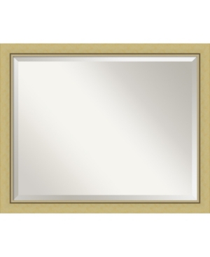Amanti Art Landon Gold-tone Framed Bathroom Vanity Wall Mirror, 31.38" X 25.38"