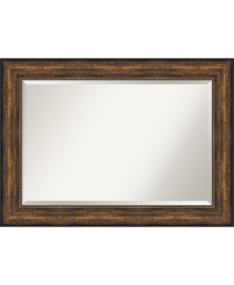 framed wall mirror