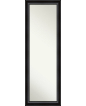Amanti Art Grand On The Door Full Length Mirror, 17.88" X 51.88" In Black