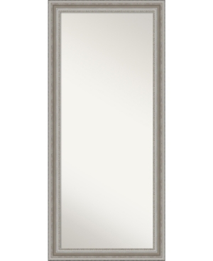 Shop Amanti Art Parlor Silver-tone Framed Floor/leaner Full Length Mirror, 29.5" X 65.50"