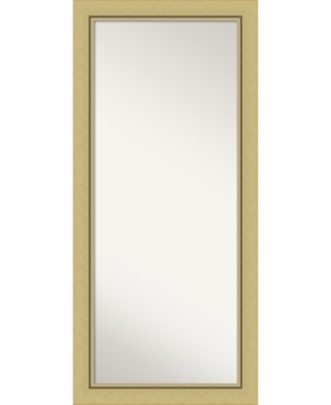 Amanti Art Landon Gold-tone Framed Floor/leaner Full Length Mirror, 30.38" X 66.38"