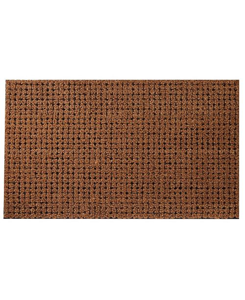 Envelor Coir Cluster Rubber Backing Welcome Doormat 18 X 30