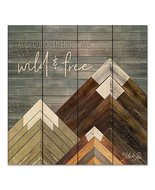 Courtside Market Wild Free 12 X 12 Wood Pallet Wall Art Reviews All Wall Decor Home Decor Macy S