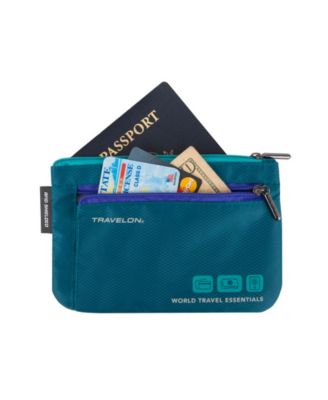 World Travel Essentials Currency and Passport Organizers, Set of 2