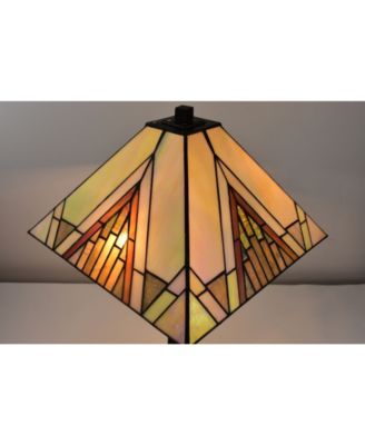 Tiffany Style Mission Table Lamp