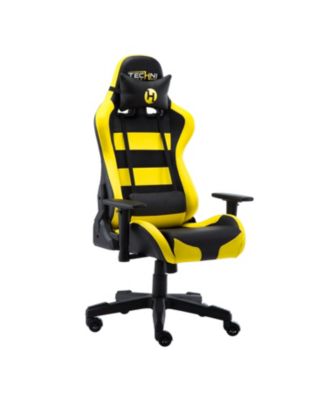 RTA Products - Techni Sport PC Bumblebee Gaming Chair, Quick Ship