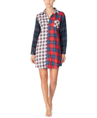 ralph lauren plaid pajamas women